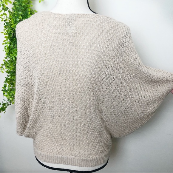 Free People Goldie’s Lurex Swit Lace Sqeater Top - Picture 7 of 8